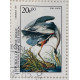 Гвинея Бисау , марка . Большая голубая цапля  . Фауна . 1985 год .
