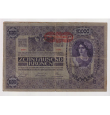 Австрия 10000 крон 1918 года 