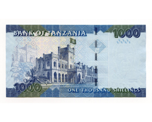 Танзания 1000 шиллингов 2010 года. UNC