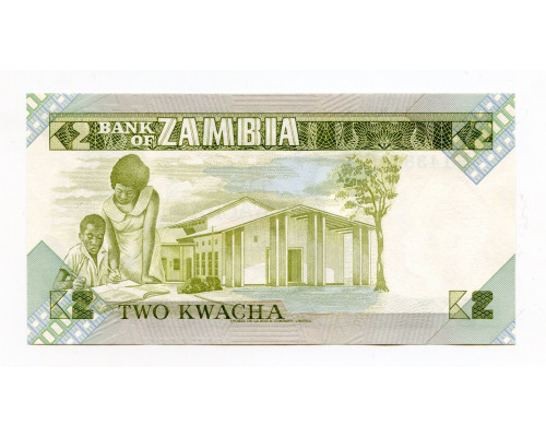 Замбия 2 квача 1980-1988 года. UNC