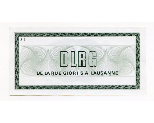 Франция. Тестовая банкнота. DLRC DELARUE C