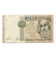 Италия 1000 лир 1982 года. VF