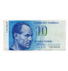Финляндия 10 марок 1986 года. XF