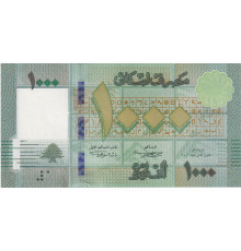 Ливан 1000 ливров 2016 года. UNC