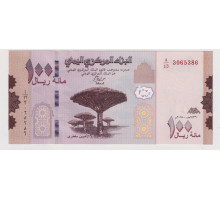 Йемен 100 риалов 2018 года. UNC