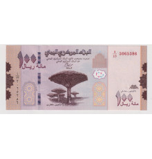 Йемен 100 риалов 2018 года. UNC
