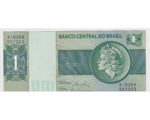 Бразилия 1 крузейро 1980 года. UNC