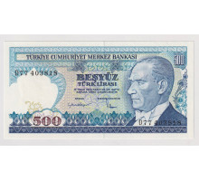Турция 500 лир 1983 года. UNC 