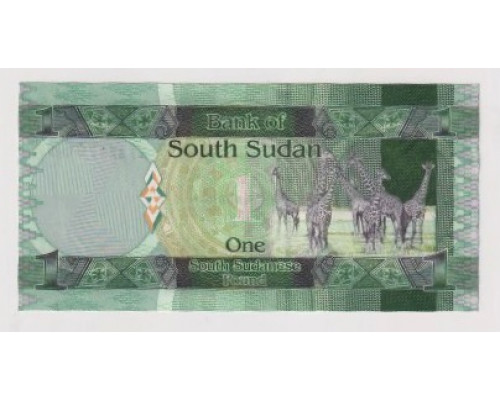 Южный Судан 1 фунт 2011 года.
