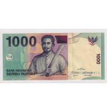 Индонезия 1000 рупий 2013 года. UNC