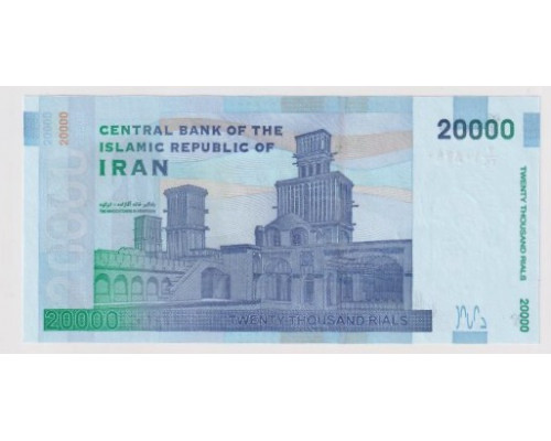 Иран 20000 риалов 2019 года. UNC