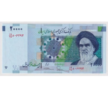 Иран 20000 риалов 2014 года. UNC