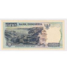 Индонезия 1000 рупий 1992 года. UNC