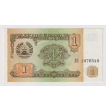 Таджикистан 1 рубль 1994 года. UNC