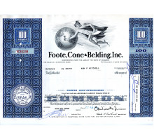 США акция. "Foote Cone Belding Inc"