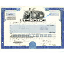 США погашение долгового обязательства 1990 года. Корпорация "RJR HOLDINGS, CORP" 