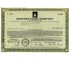 США акция 1979 года. "BANKERS TRUST COMPANY"