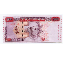 Мьянма 500 кьят 2020 года. UNC