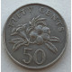 Сингапур 50 центов 1987 г .