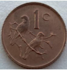 ЮАР 1 цент 1974 год .