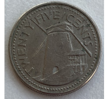 Барбадос  5 центов 2006 год .